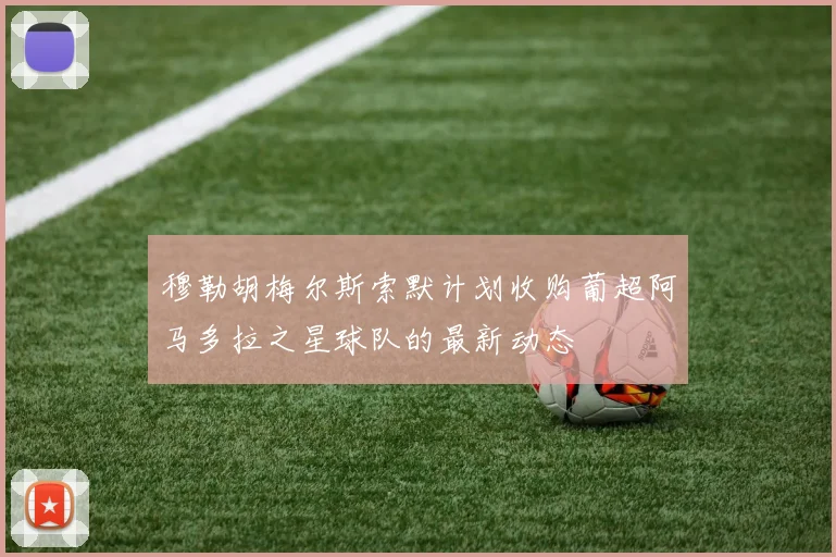穆勒胡梅尔斯索默计划收购葡超阿马多拉之星球队的最新动态